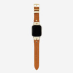 Fashionable Full-Grain Leather Color-Block Apple Watch Band