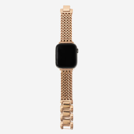 Unique Fashion Metal Mesh Woven Apple Watch Band