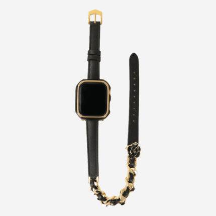 Exquisite Bougie Strap Full-Grain Leather Apple Watch Band