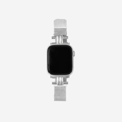 Fashion Minimalist Stainless Steel Woven Apple Watch Band
