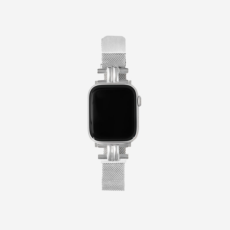 Fashion Minimalist Stainless Steel Woven Apple Watch Band