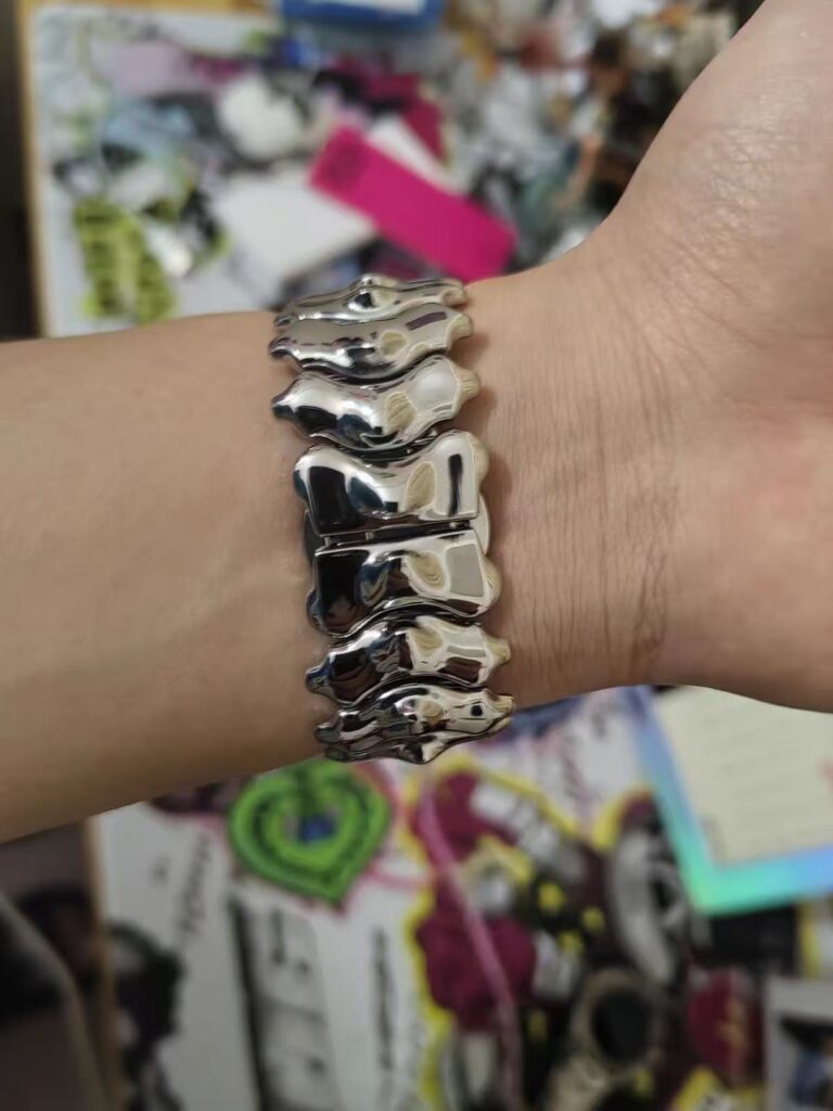 Metal Spine Apple Watch Band – Stainless Steel Luxury Upgrade | 20% OFF Today photo review