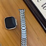 Stainless Steel Pyramid-Link Apple Watch Band photo review