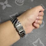 Minimalist Stainless Steel Apple Watch Band photo review