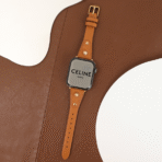 Classic Fashion Full-Grain Leather Apple Watch Band