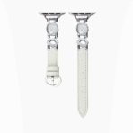 Unique Fashion Irregular Geometric Full-Grain Leather Apple Watch Band