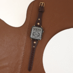 Classic Fashion Full-Grain Leather Apple Watch Band
