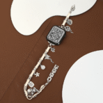 Unique Fashion Bougie Strap Full-Grain Leather Apple Watch Band