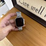 Stainless Steel Pyramid-Link Apple Watch Band photo review