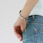 Scale-Pattern Alloy Chain Apple Watch Band