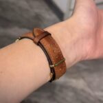 Distressed Calfskin Apple Watch Band photo review