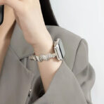 Unique Exquisite Scarf-Style Alloy Apple Watch Band