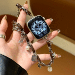 Unique Fashion Bougie Strap Full-Grain Leather Apple Watch Band