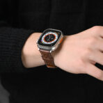 Textured Calfskin Apple Watch Band