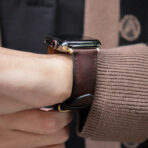 Distressed Calfskin Apple Watch Band