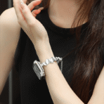 Unique Exquisite Scarf-Style Alloy Apple Watch Band