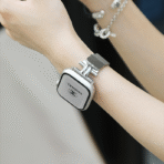 Fashion Minimalist Stainless Steel Woven Apple Watch Band