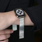 Polished Stainless Steel Apple Watch Band