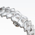 Bionic Zinc Alloy Apple Watch Band with Butterfly Clasp