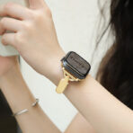 Unique Fashion Bangle-Style Alloy Apple Watch Band