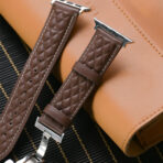 Textured Calfskin Apple Watch Band