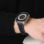 Textured Calfskin Apple Watch Band