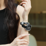 Exquisite Bougie Strap Full-Grain Leather Apple Watch Band