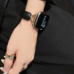 Unique Fashion Bangle-Style Full-Grain Leather Apple Watch Band