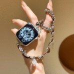 Unique Fashion Bougie Strap Full-Grain Leather Apple Watch Band