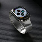 Polished Stainless Steel Apple Watch Band