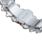 Bionic Zinc Alloy Apple Watch Band with Butterfly Clasp