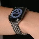 Fine Mesh Stainless Steel Apple Watch Band with sleek look