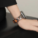 Unique Fashion Full-Grain Leather Apple Watch Band