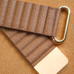 Full-Grain Calf Leather Magnetic Apple Watch Band