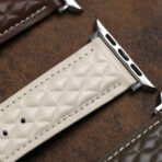 Textured Calfskin Apple Watch Band