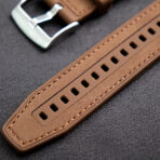 Made from premium dust-resistant silicone with matte texture and polished square buckle, this Apple Watch band combines soft flexibility with minimalist design for a modern, understated look.