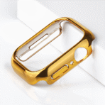 Electroplated Glossy PVC Semi-Wrap Case